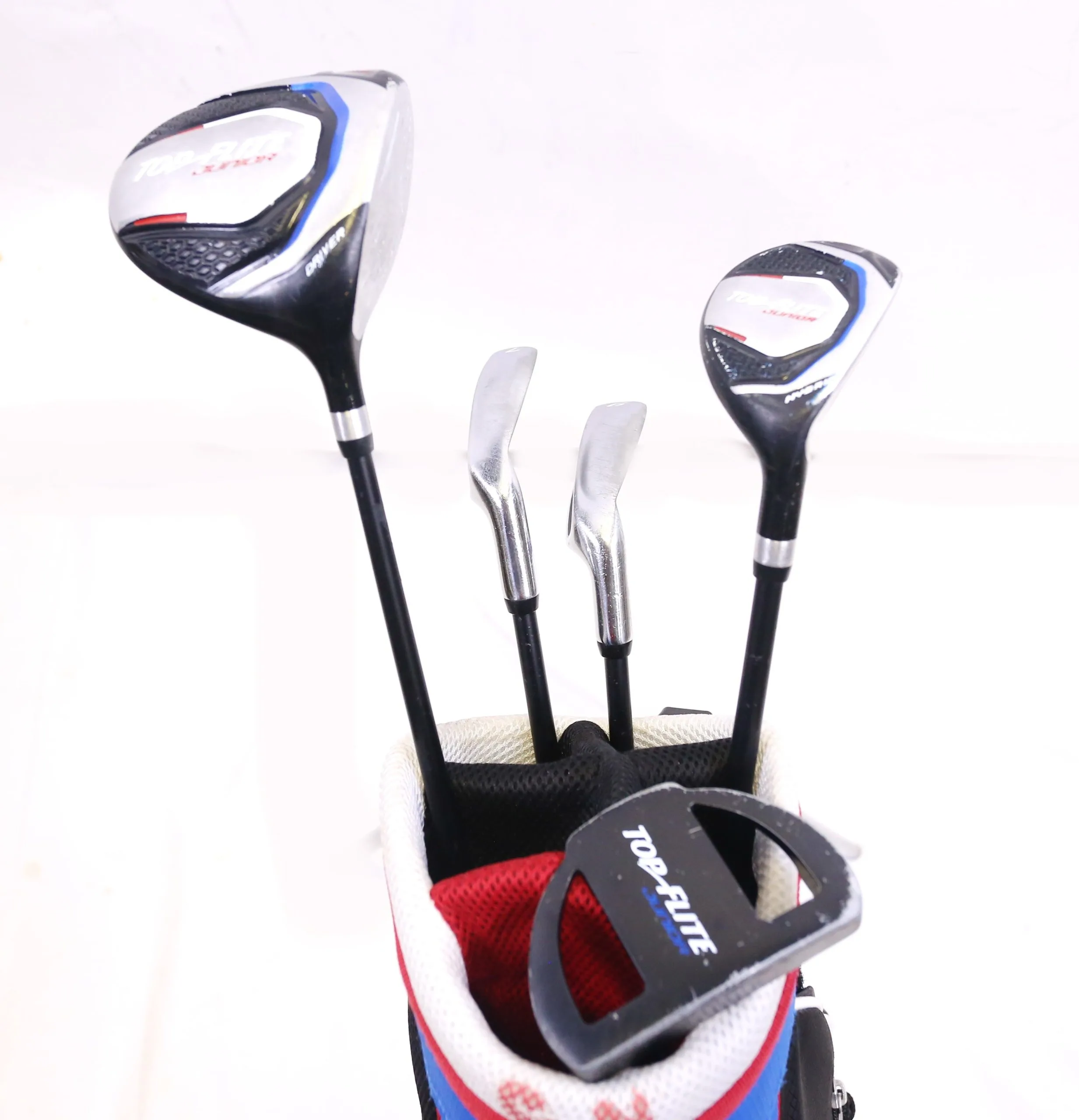 Top Flite Junior Driver, Hybrid, 7, 9, Putter Kids Set RH Youth Flex Stand Bag 8 Top Flite Junior Driver, Hybrid, 7, 9, Putter Kids Set RH Youth Flex Stand Bag - Image 6
