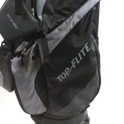 Top Flite Black/Grey Stand Bag 7-Dividers 5-Pockets Shoulder Strap 16 Top Flite Black/Grey Stand Bag 7-Dividers 5-Pockets Shoulder Strap -GOLF BAGS Sales 042e5f9b 8802 50fc 9f76 d28516e7b19d scaled