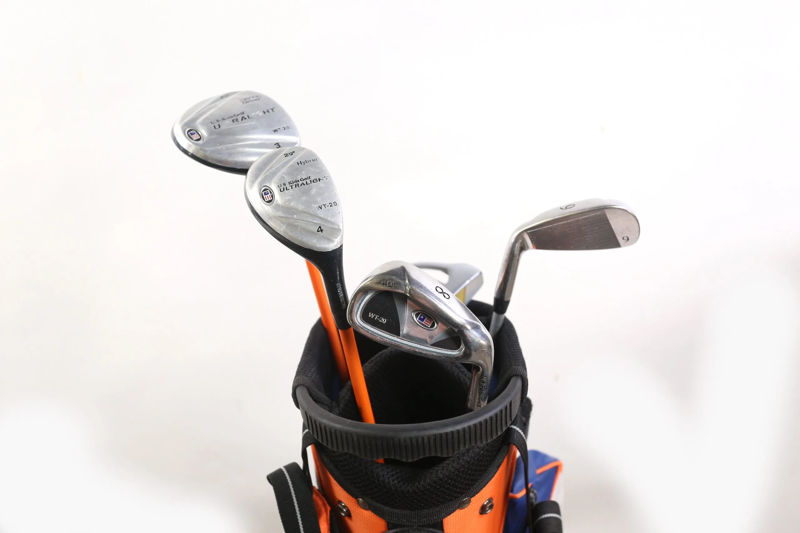 US Kids USKG WT-20 3W/D, 4H, 6, 8, Putter RH Kids Club Set W/ Bag 9 US Kids USKG WT-20 3W/D, 4H, 6, 8, Putter RH Kids Club Set W/ Bag - Image 7