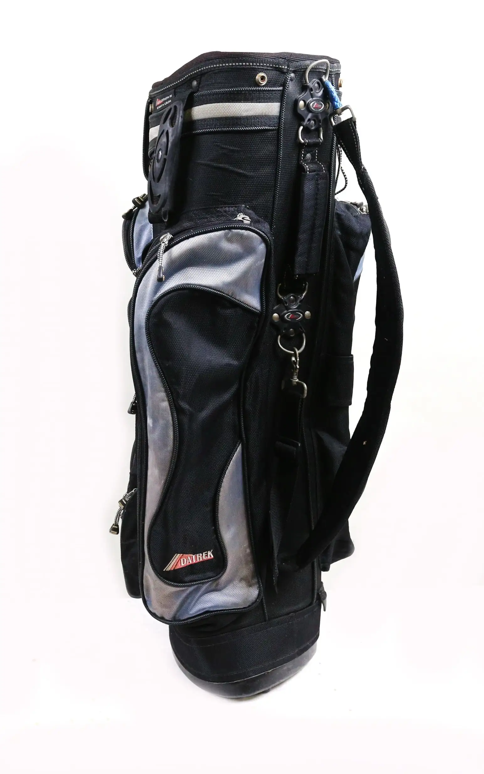 Datrek IDS Black Cart Golf Bag 14 Dividers 9 Pockets 8 Datrek IDS Black Cart Golf Bag 14 Dividers 9 Pockets - Image 6