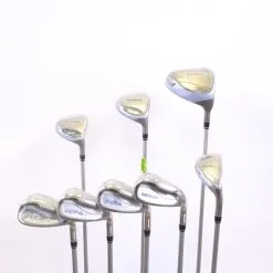 Tour Edge Moda Womens 1W, 3W-5W, 6-9, PW Club Set RH Graphite Shafts Womens Flex