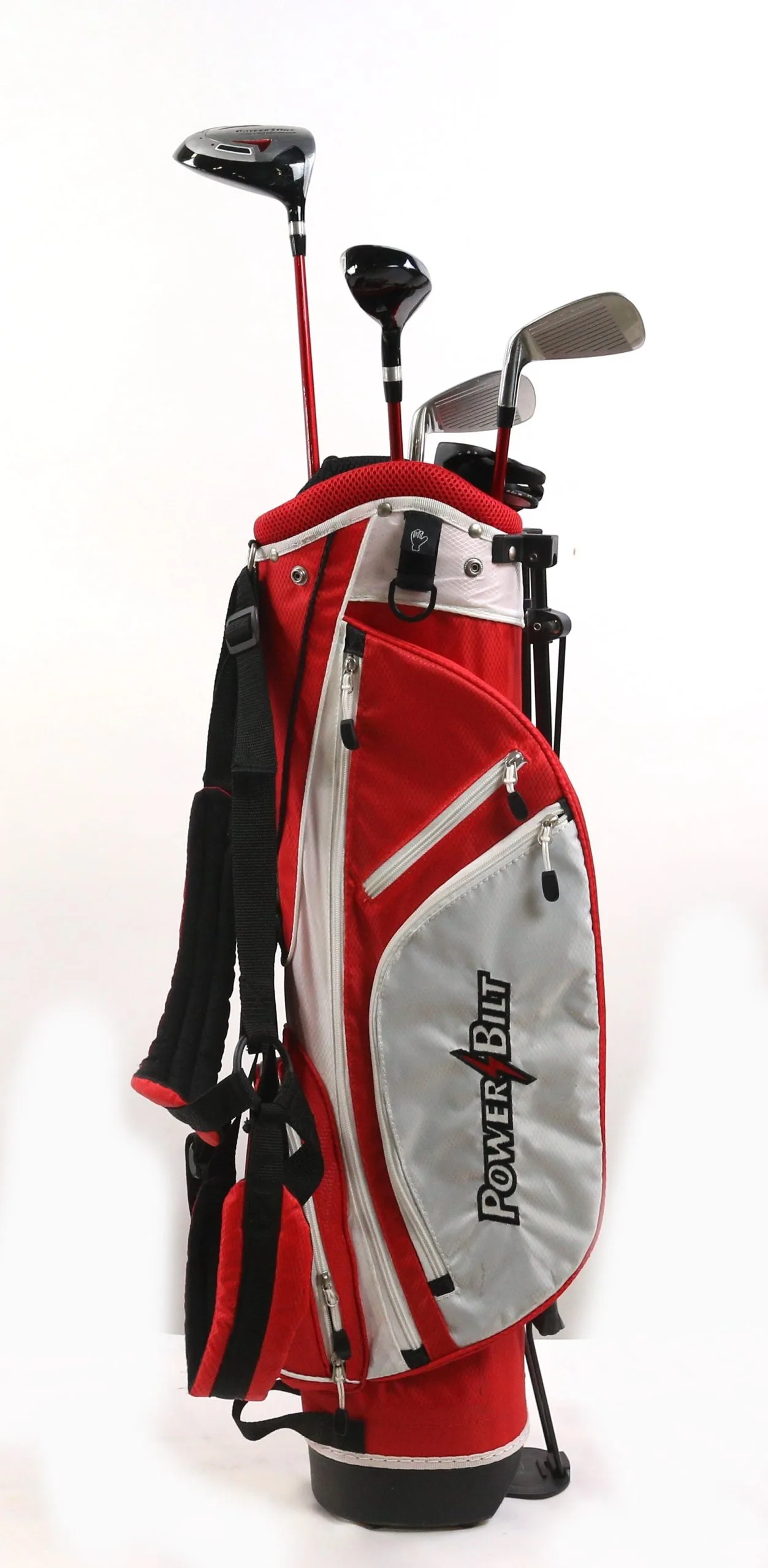 Powerbilt Power Bilt 1W, 5H, 7 Iron, W, Putter RH Kids Set W/ Bag Junior Flex 9 Powerbilt Power Bilt 1W, 5H, 7 Iron, W, Putter RH Kids Set W/ Bag Junior Flex - Image 7