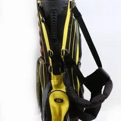 Hippo Black/Yellow Stand Golf Bag 8 Dividers 6 Pockets Shoulder Strap -GOLF BAGS Sales 0b81a9db 83a4 5080 8fd3 91bac3e3729c