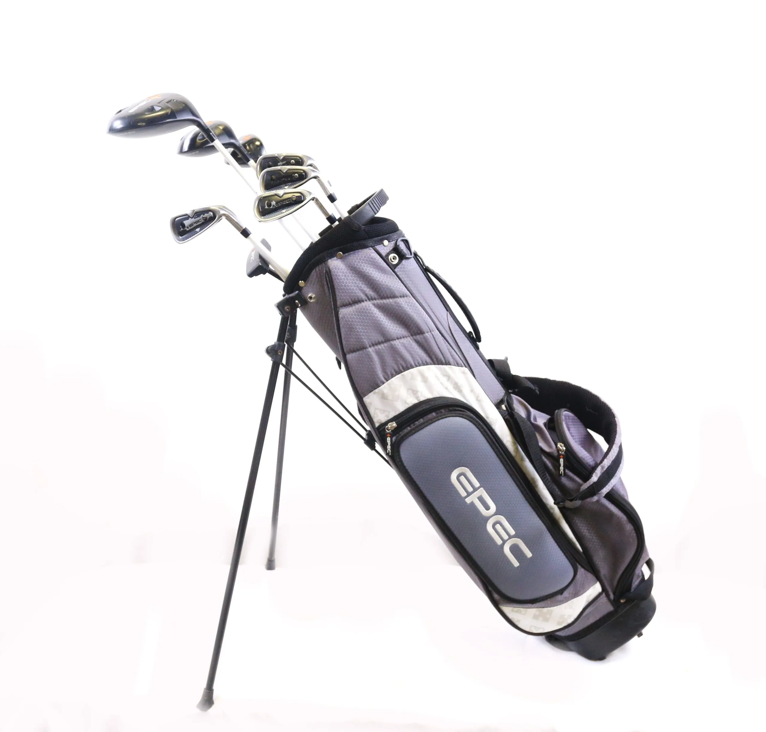 EPEC Junior Driver, 5 Wood, 6H, 6, 7, 9, PW, SW, Putter Kids Set RH Youth Flex 3 EPEC Junior Driver, 5 Wood, 6H, 6, 7, 9, PW, SW, Putter Kids Set RH Youth Flex