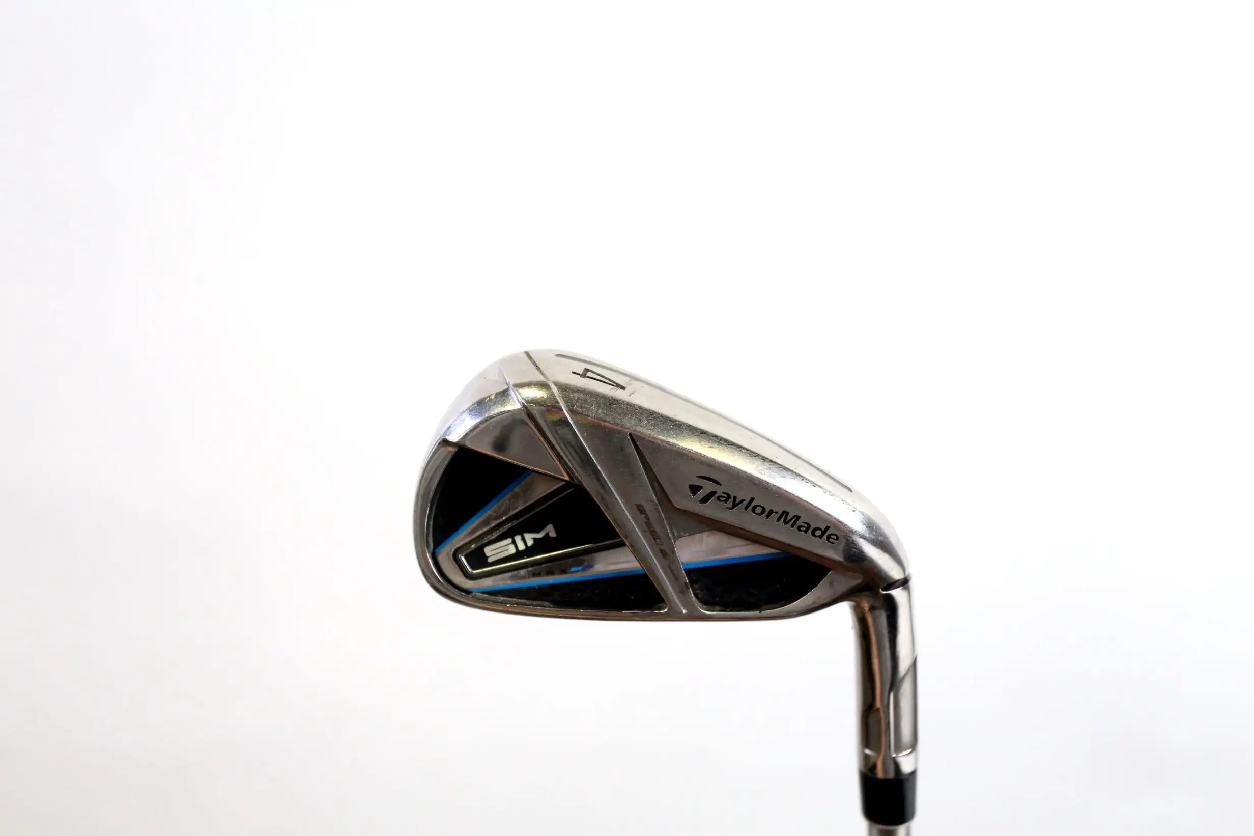 TaylorMade SIM MAX 4 Iron 19* RH 39 In Steelfiber I95 Shaft Stiff Flex 3 TaylorMade SIM MAX 4 Iron 19* RH 39 In Steelfiber I95 Shaft Stiff Flex
