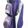TaylorMade Blue/Gray Cart Bag 14 Dividers 9 Pockets Raincover