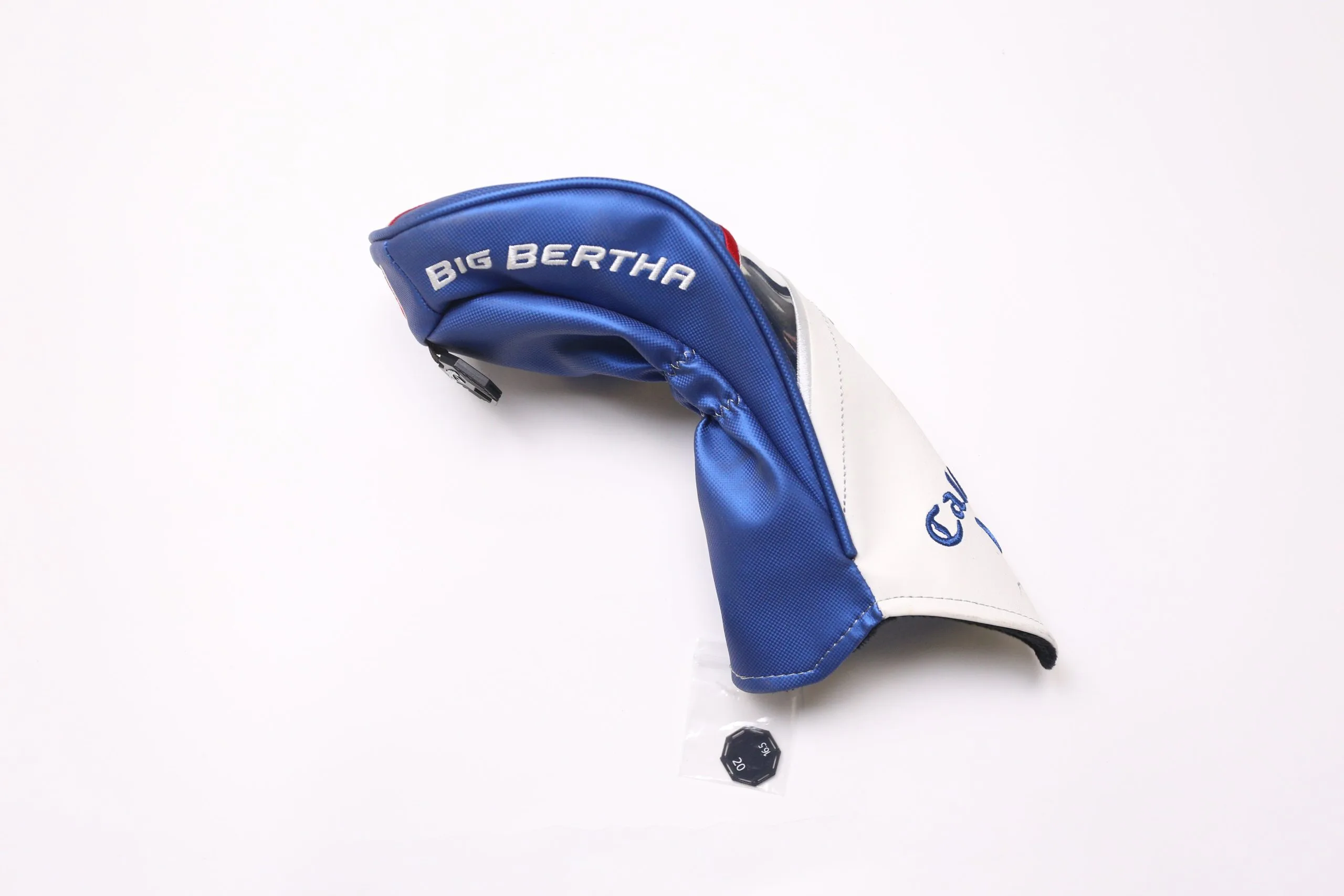 Callaway Big Bertha B-21 Fairway Headcover Only Black Very Good Condition 4 Callaway Big Bertha B-21 Fairway Headcover Only Black Very Good Condition - Image 2