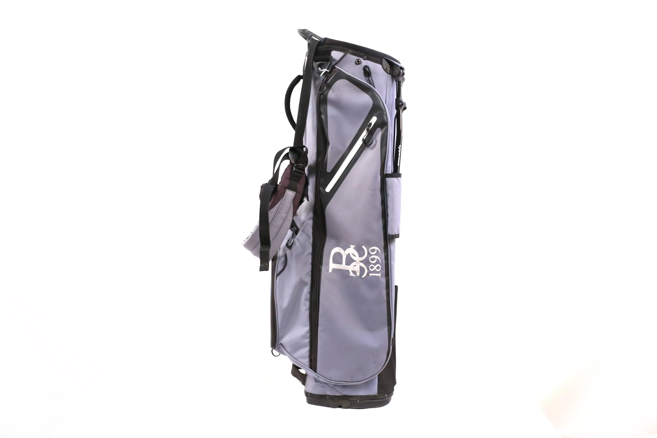 Taylormade Gray/Black Stand Bag 4-Dividers 5-Pockets Shoulder Strap 6 Taylormade Gray/Black Stand Bag 4-Dividers 5-Pockets Shoulder Strap - Image 4