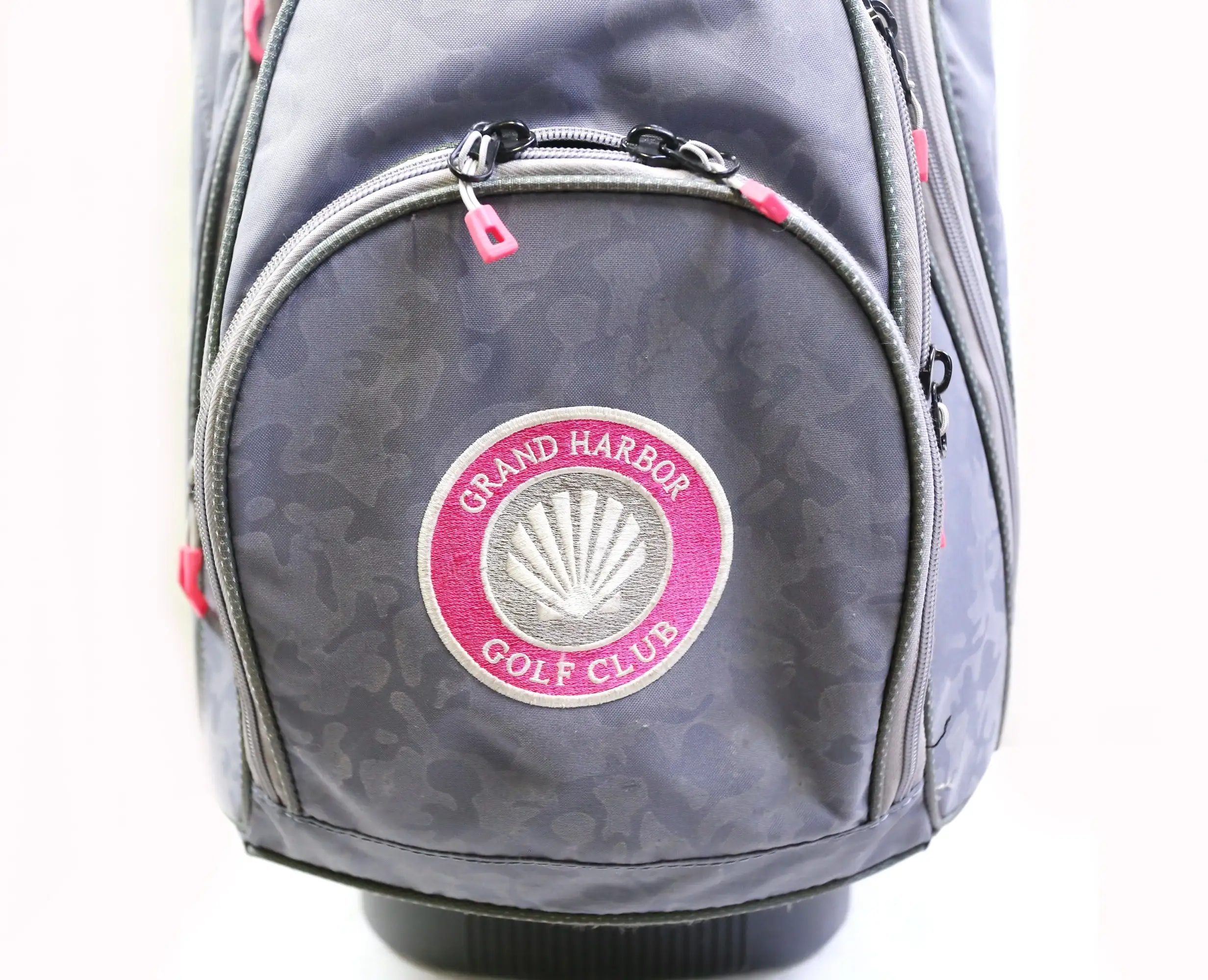 Sun Mountain XL Grey/Pink 14 Dividers 8 Pockets Cart Bag 10 Sun Mountain XL Grey/Pink 14 Dividers 8 Pockets Cart Bag - Image 8