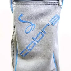 Cobra Blue/Grey Leather Vintage 3 Dividers 5 Pockets Cart Golf Bag -GOLF BAGS Sales 1afad04f 31bb 5e65 9088 a018b0201b0f