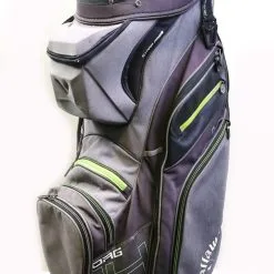 Callaway Org 14 Way 9 Pocket Green/Charcoal/Black Cart Bag