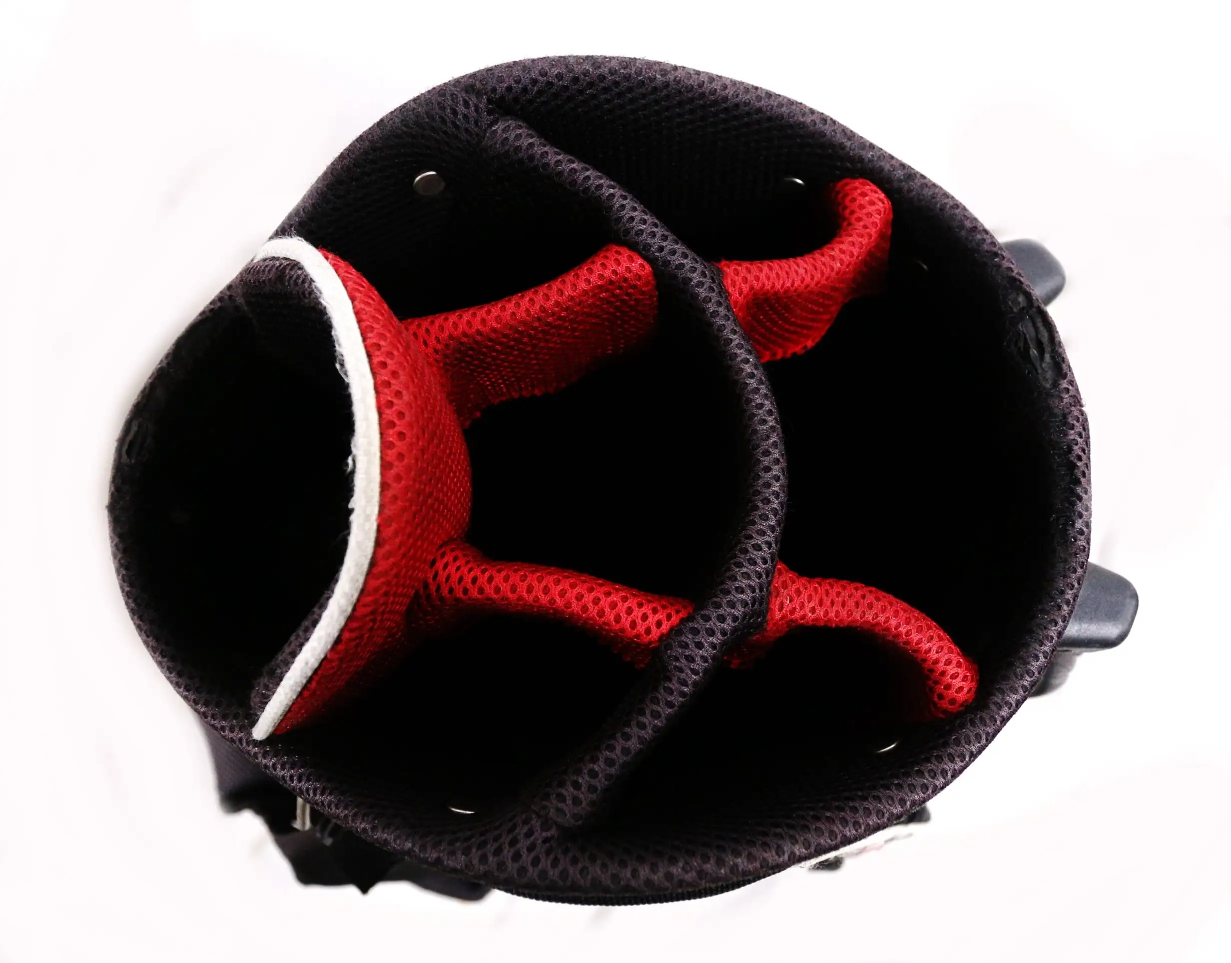 Orlimar Black/Red Stand Golf Bag 7 Dividers 9 Pockets Shoulder Strap 10 Orlimar Black/Red Stand Golf Bag 7 Dividers 9 Pockets Shoulder Strap - Image 8