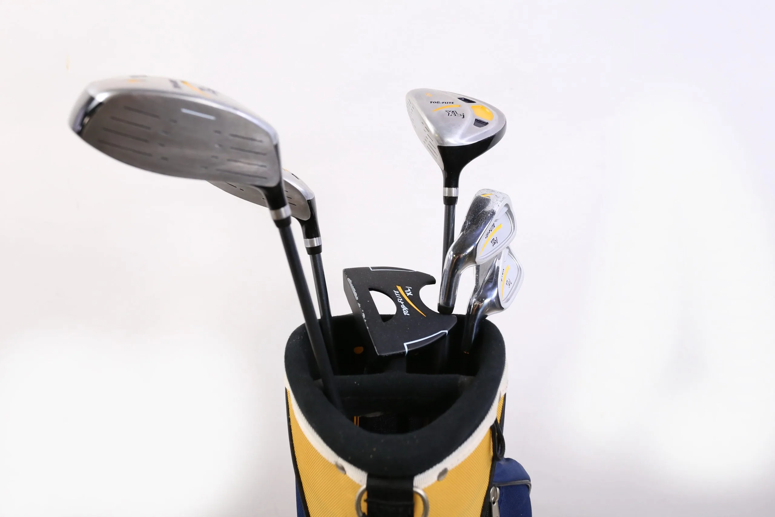 Top Flite XLj 1W, 5W, 5H, 7, SW, Putter LEFTY Kids Club Set W/ Bag 9 Top Flite XLj 1W, 5W, 5H, 7, SW, Putter LEFTY Kids Club Set W/ Bag - Image 7