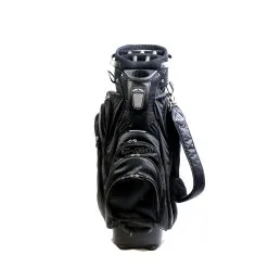 Sun Mountain C-130 Black Cart Bag 14-Dividers 9-Pockets Shoulder Strap
