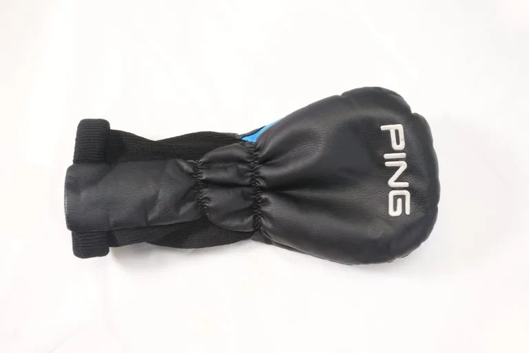 Ping G Driver Headcover Only Black Faux Leather Very Good Condition 6 Ping G Driver Headcover Only Black Faux Leather Very Good Condition - Image 4