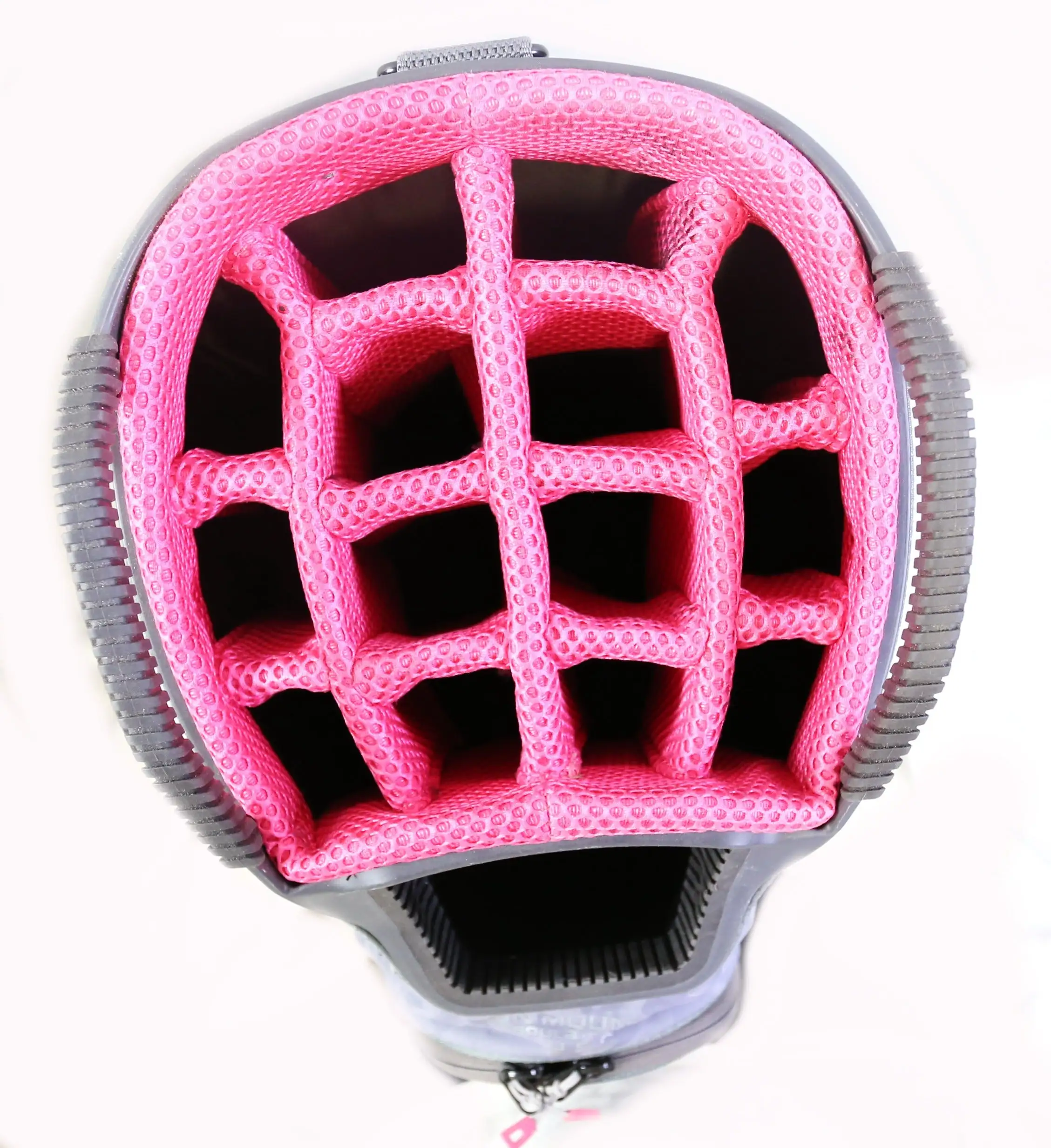 Sun Mountain XL Grey/Pink 14 Dividers 8 Pockets Cart Bag 11 Sun Mountain XL Grey/Pink 14 Dividers 8 Pockets Cart Bag - Image 9