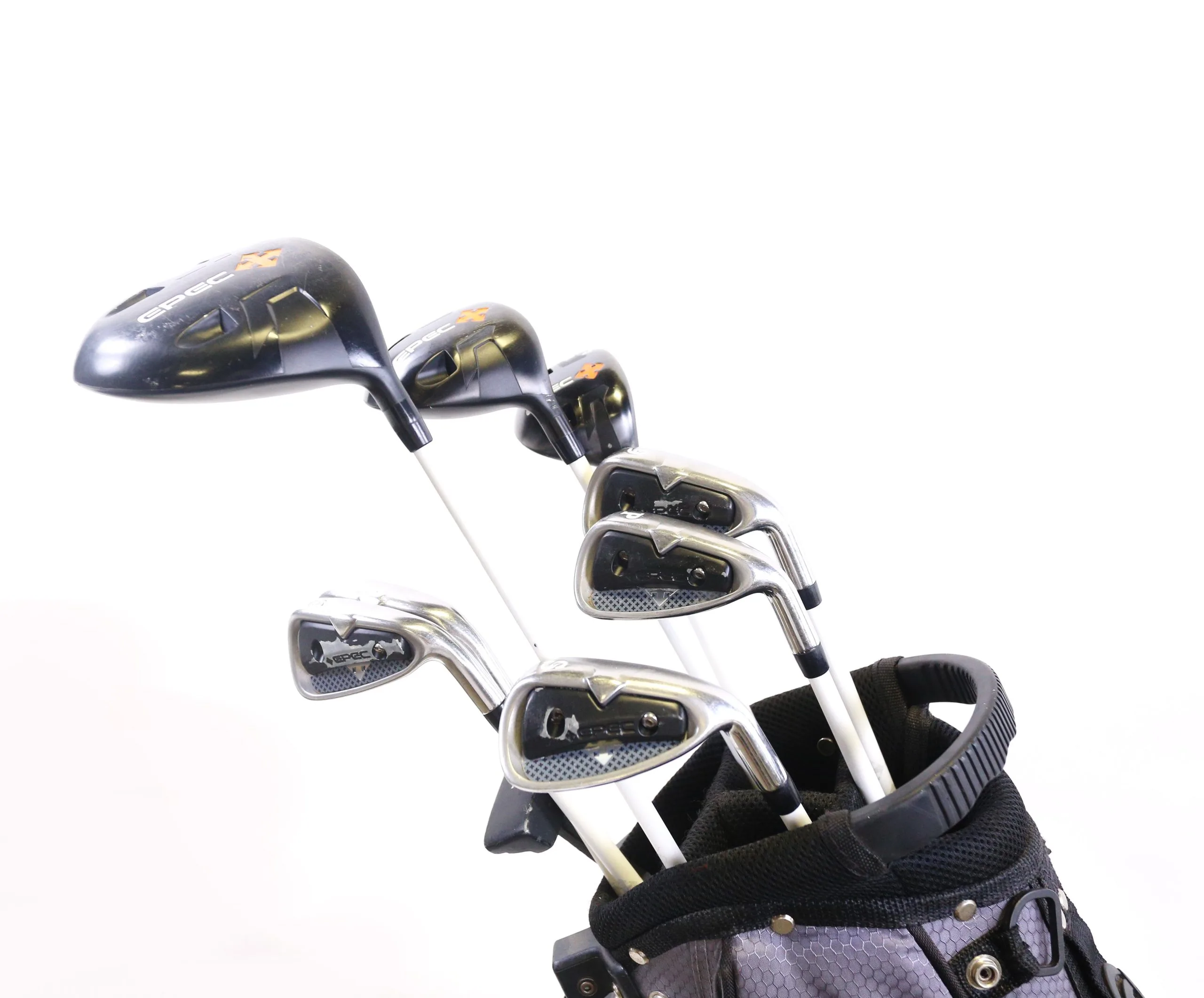 EPEC Junior Driver, 5 Wood, 6H, 6, 7, 9, PW, SW, Putter Kids Set RH Youth Flex 5 EPEC Junior Driver, 5 Wood, 6H, 6, 7, 9, PW, SW, Putter Kids Set RH Youth Flex - Image 3