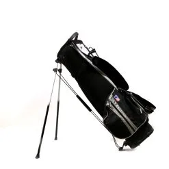 USKG Black/Grey Stand Bag 4-Dividers 4-Pockets Shoudler Strap -GOLF BAGS Sales 2c2cfa4e 211d 57e2 9723 789989da8e77