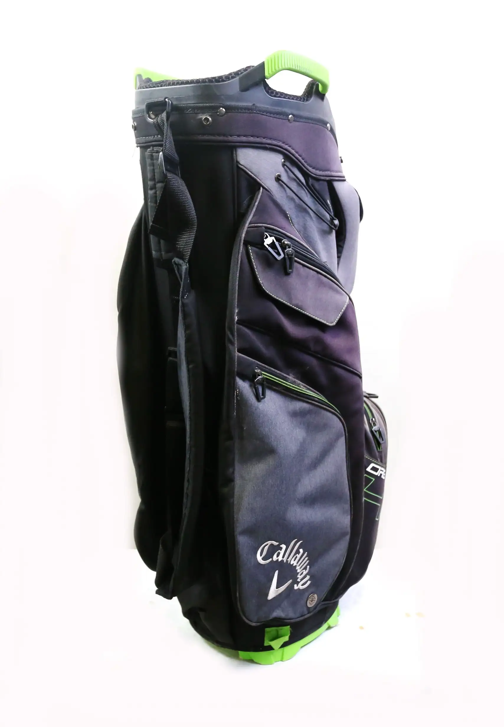 Callaway Org 14 Way 9 Pocket Green/Charcoal/Black Cart Bag 7 Callaway Org 14 Way 9 Pocket Green/Charcoal/Black Cart Bag - Image 5