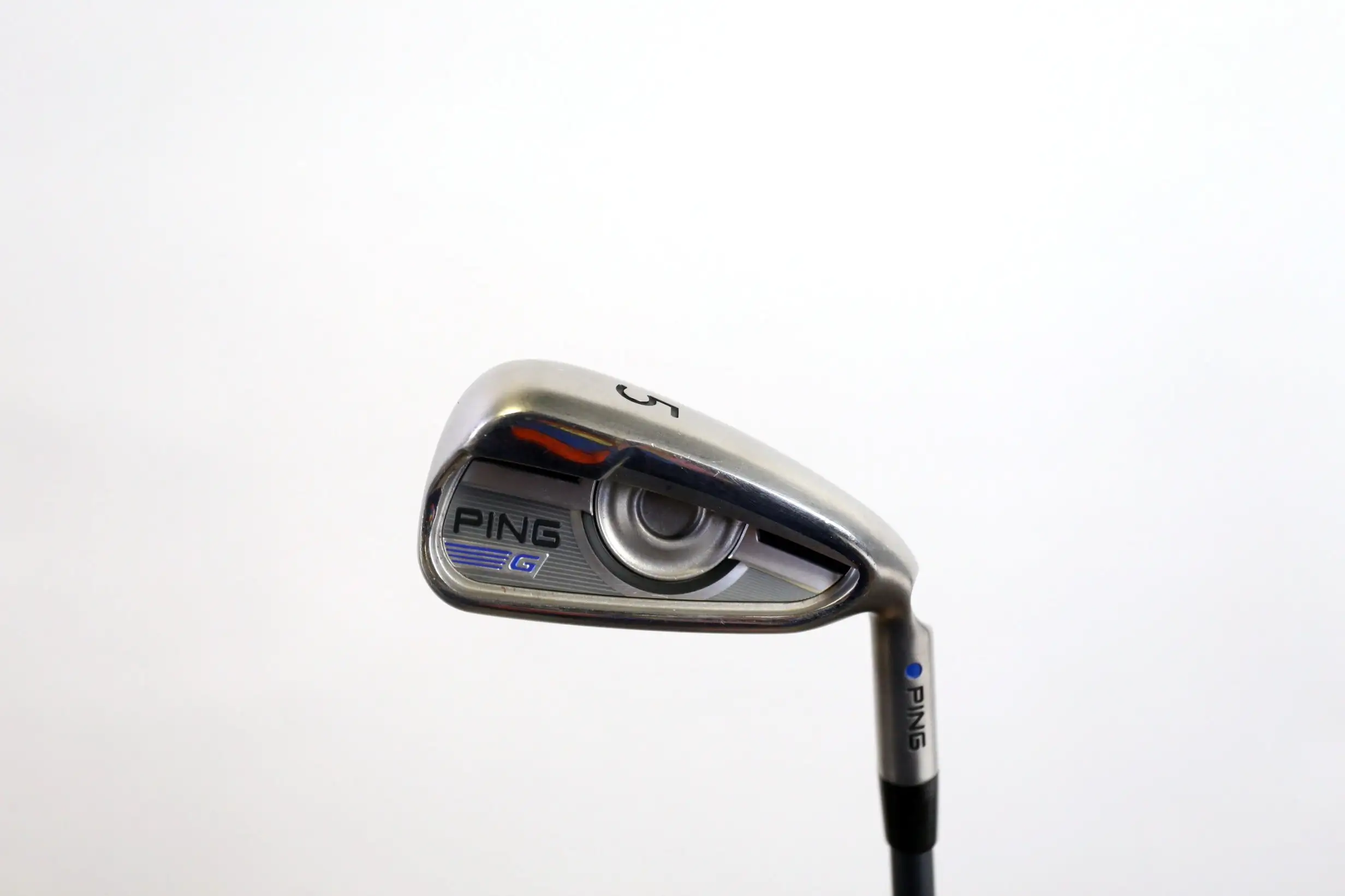 Ping G Blue Dot Single 5 Iron 24* RH 38.25 In Ping CFS Graphite Regular Flex 3 Ping G Blue Dot Single 5 Iron 24* RH 38.25 In Ping CFS Graphite Regular Flex