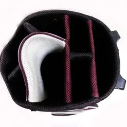 MaxFli Black Max Stand Bag 7-Dividers 8-Pockets Shoulder Strap Rain Cover 17 MaxFli Black Max Stand Bag 7-Dividers 8-Pockets Shoulder Strap Rain Cover -GOLF BAGS Sales 33c5823d 1275 525b 8acd 9c6a896af108