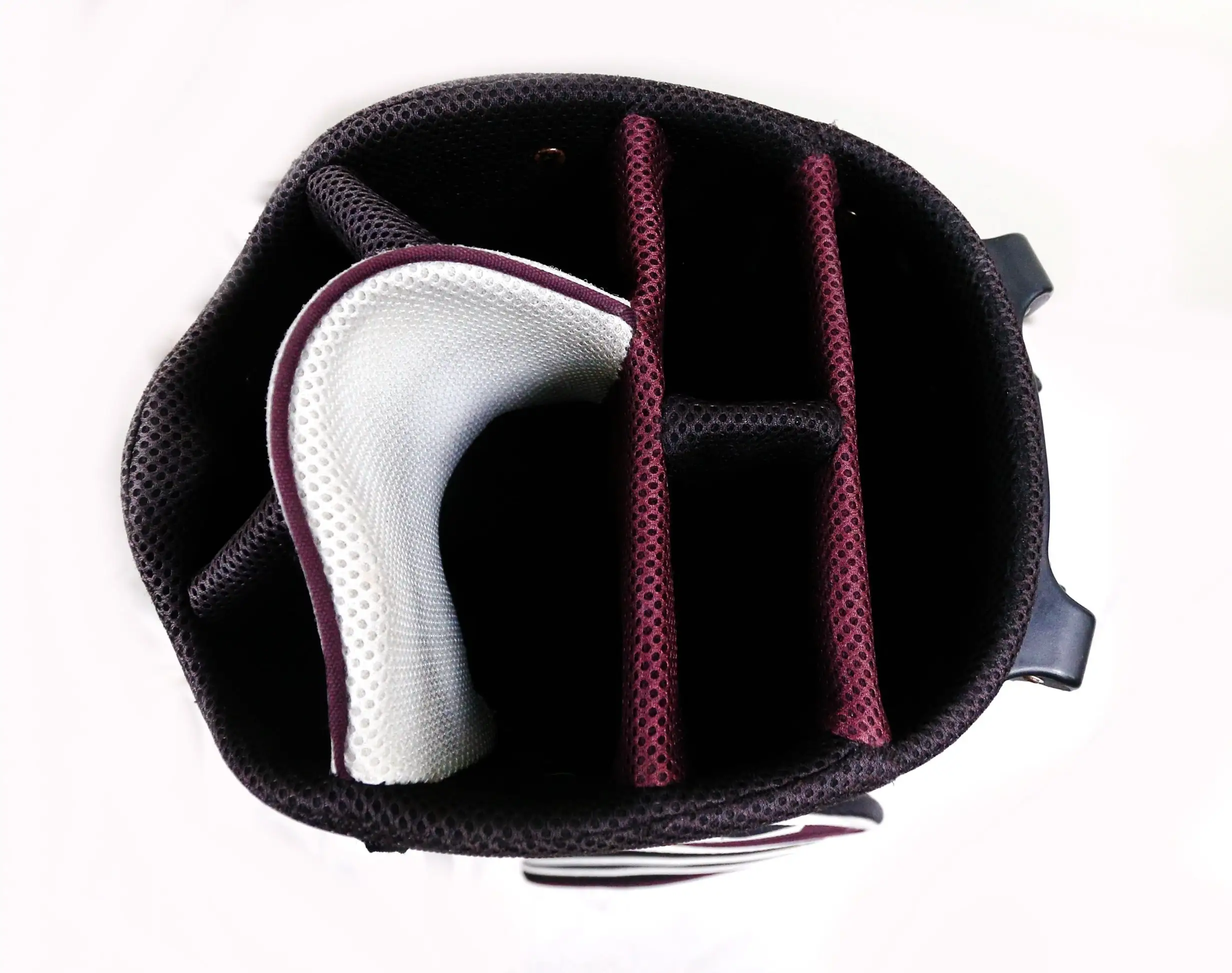 MaxFli Black Max Stand Bag 7-Dividers 8-Pockets Shoulder Strap Rain Cover 10 MaxFli Black Max Stand Bag 7-Dividers 8-Pockets Shoulder Strap Rain Cover - Image 8