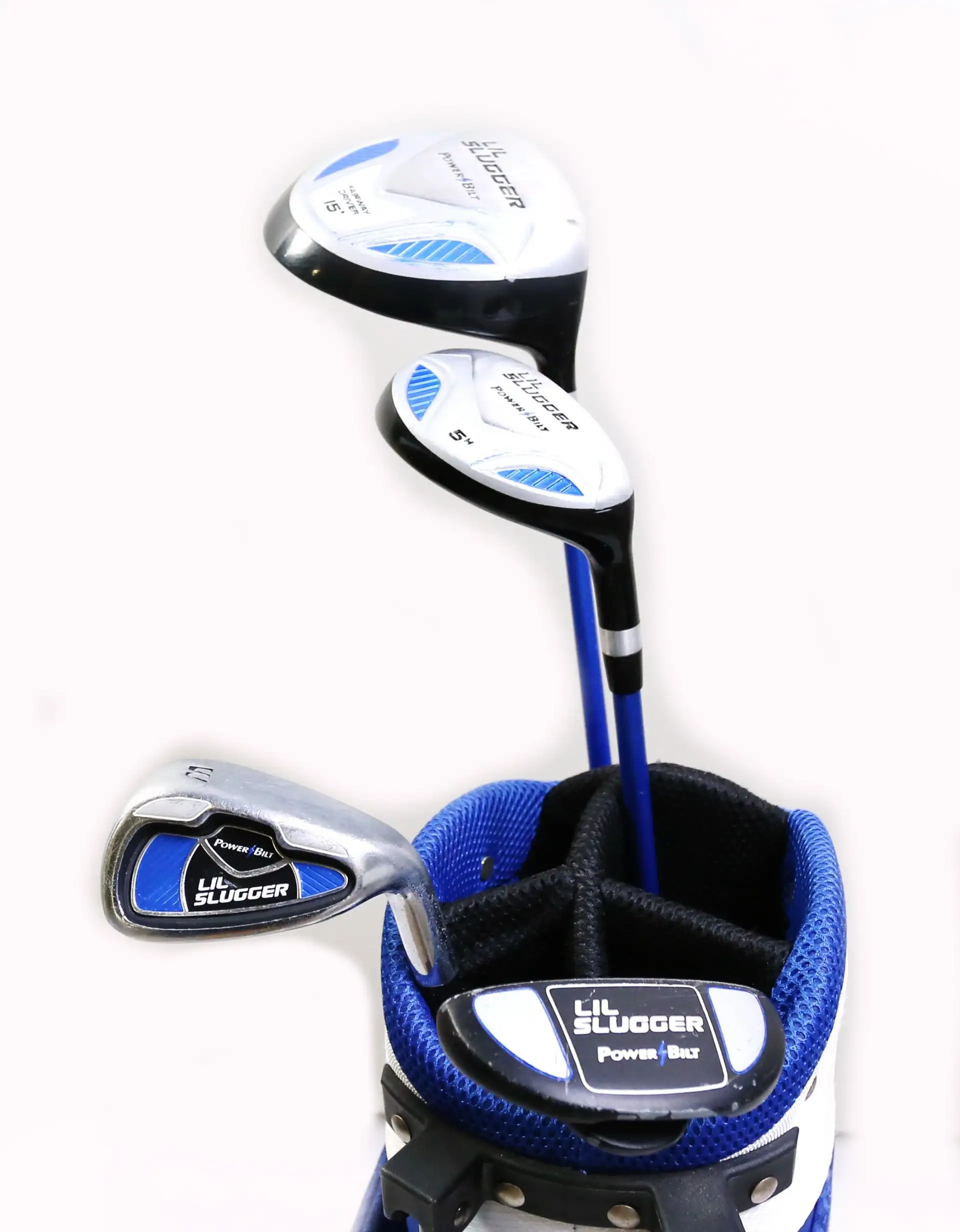 Powerbilt Lil' Slugger 1W, 5H, PW, Putter Kids Set RH 46 In Height Youth Flex 7 Powerbilt Lil' Slugger 1W, 5H, PW, Putter Kids Set RH 46 In Height Youth Flex - Image 5