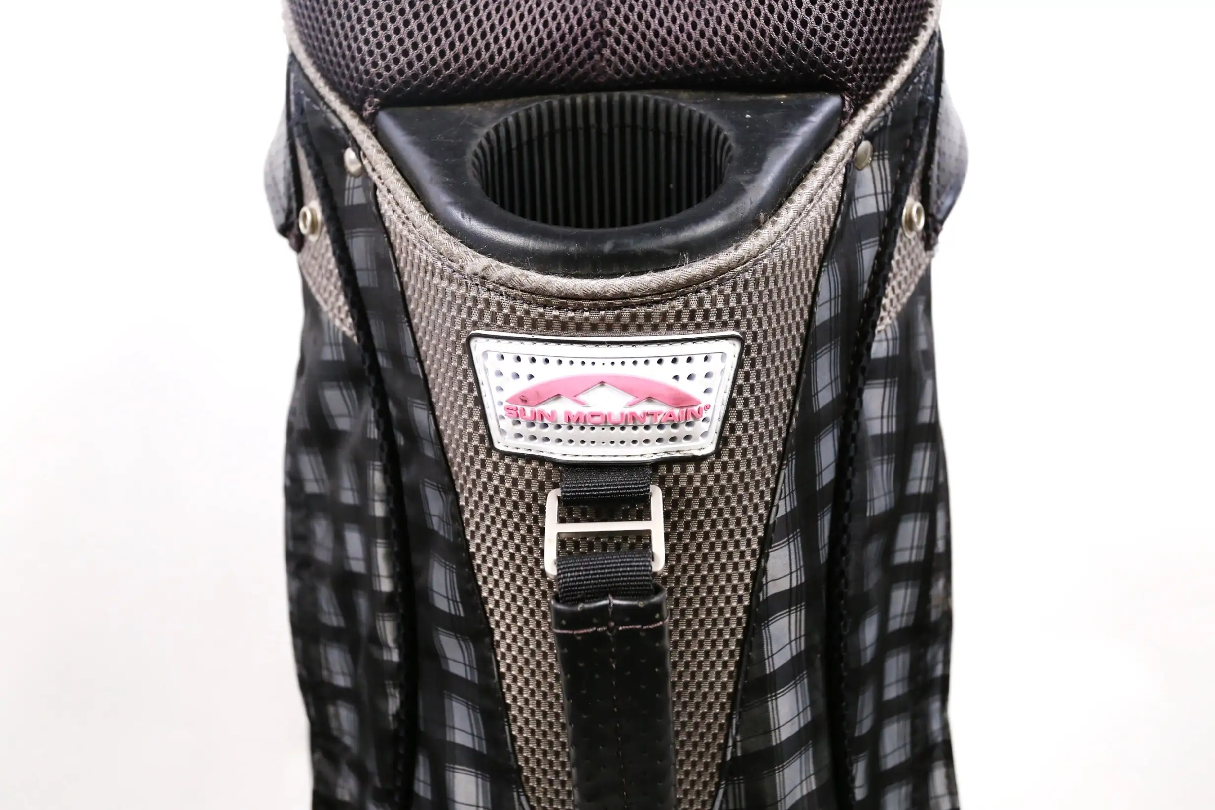 Sun Mountain Diva Plaid Cart Bag 15-Dividers 8-Pockets Shoulder Strap 9 Sun Mountain Diva Plaid Cart Bag 15-Dividers 8-Pockets Shoulder Strap - Image 7
