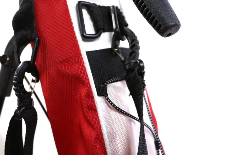 Sun Mountain Orlimar Red/White Pitch And Putt Lightweight Stand Bag 2-Dividers 1-Pocket 7 Sun Mountain Orlimar Red/White Pitch And Putt Lightweight Stand Bag 2-Dividers 1-Pocket - Image 5