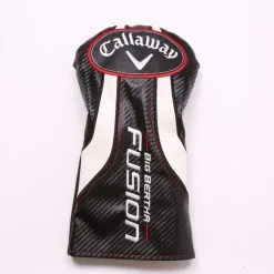 Callaway Big Bertha Fusion Headcover Only Faux Leather Very Good Condition