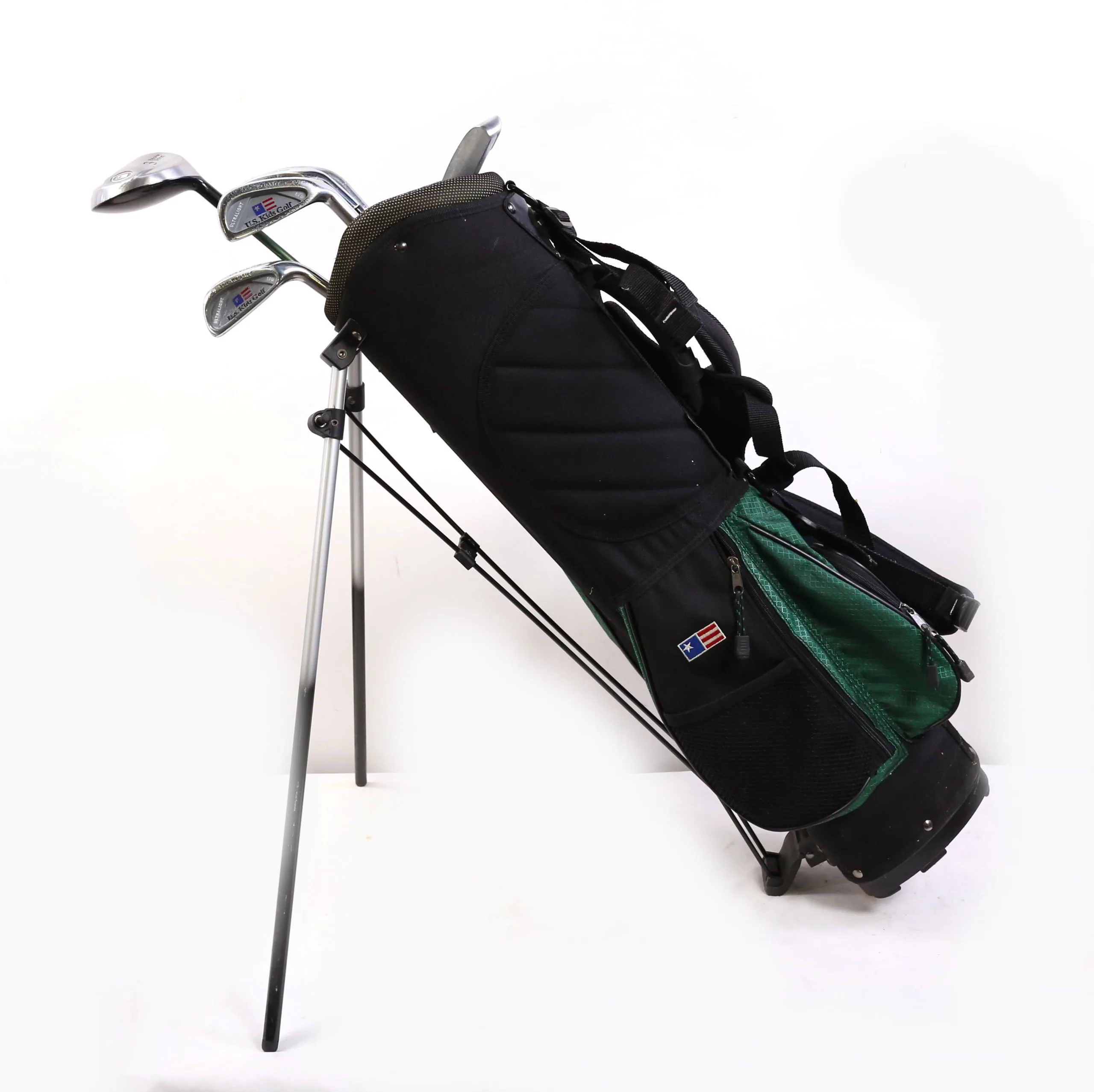 US Kids USKG 3W/D, 6-8, W, Putter RH Kids Club Set W/ Bag 3 US Kids USKG 3W/D, 6-8, W, Putter RH Kids Club Set W/ Bag