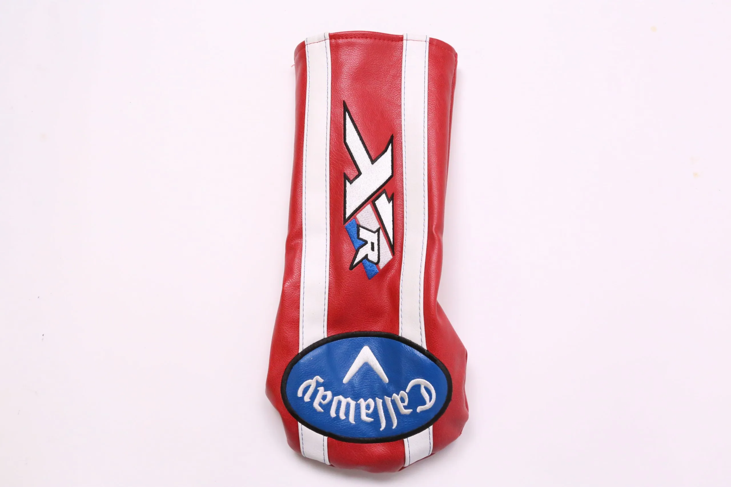 Callaway XR Driver Headcover Only Red Faux Leather Very Good Condition 6 Callaway XR Driver Headcover Only Red Faux Leather Very Good Condition - Image 4