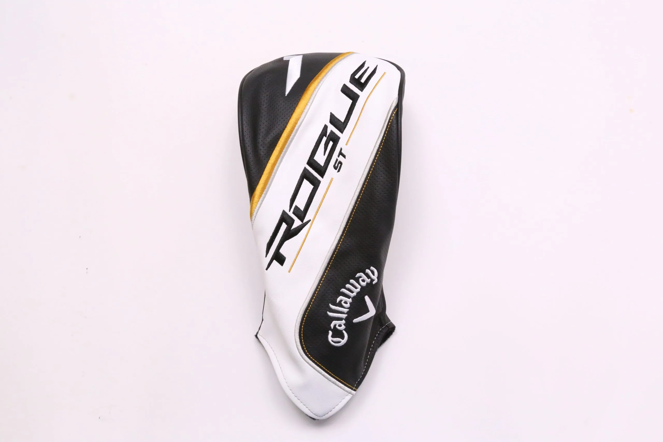 Callaway Rogue ST Driver Headcover Only Faux Leather Very Good Condition 3 Callaway Rogue ST Driver Headcover Only Faux Leather Very Good Condition