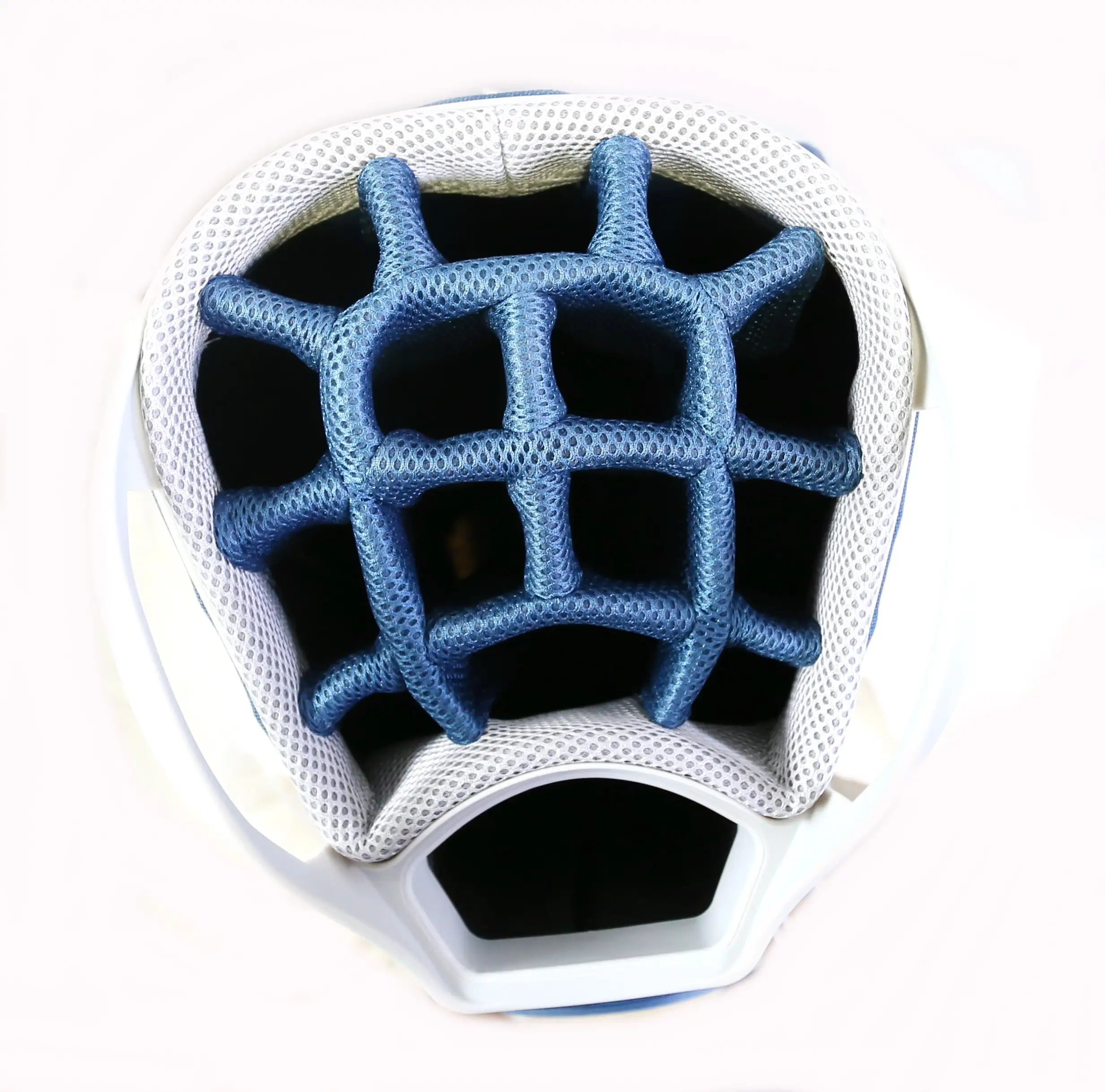 TaylorMade Blue/Gray Cart Bag 15 Dividers 7 Pockets Shoulder Strap Raincover 11 TaylorMade Blue/Gray Cart Bag 15 Dividers 7 Pockets Shoulder Strap Raincover - Image 9