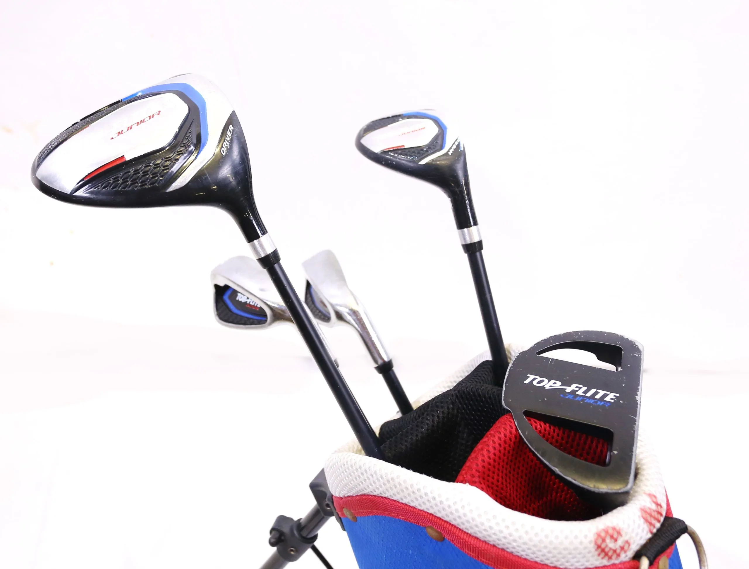 Top Flite Junior Driver, Hybrid, 7, 9, Putter Kids Set RH Youth Flex Stand Bag 5 Top Flite Junior Driver, Hybrid, 7, 9, Putter Kids Set RH Youth Flex Stand Bag - Image 3