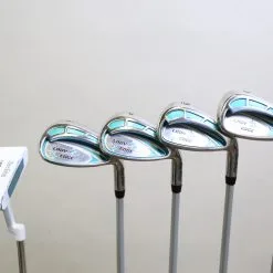 Tour Edge Lady Edge 8-PW, SW, Putter Club Set RH -0.25 In Graphite Ladies Flex