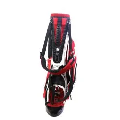 Datrek DG Red/White Stand Bag 4-Divider 6-Pockets Shoulder Strap