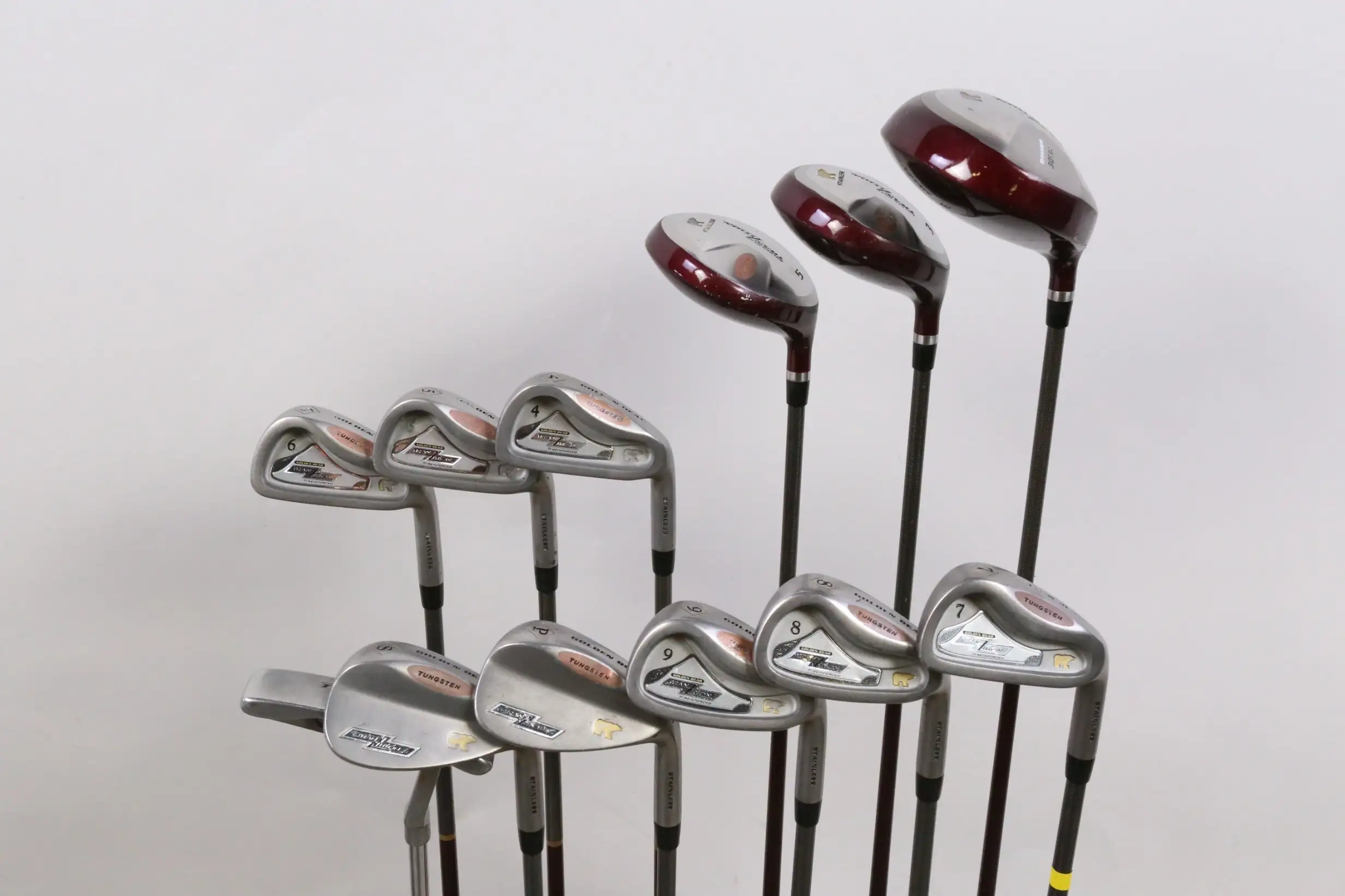 Unspecified Golden Bear Tranzition 1w-5w, 4-SW, Putter Set RH Standard Graphite Ladies Flex 3 Unspecified Golden Bear Tranzition 1w-5w, 4-SW, Putter Set RH Standard Graphite Ladies Flex