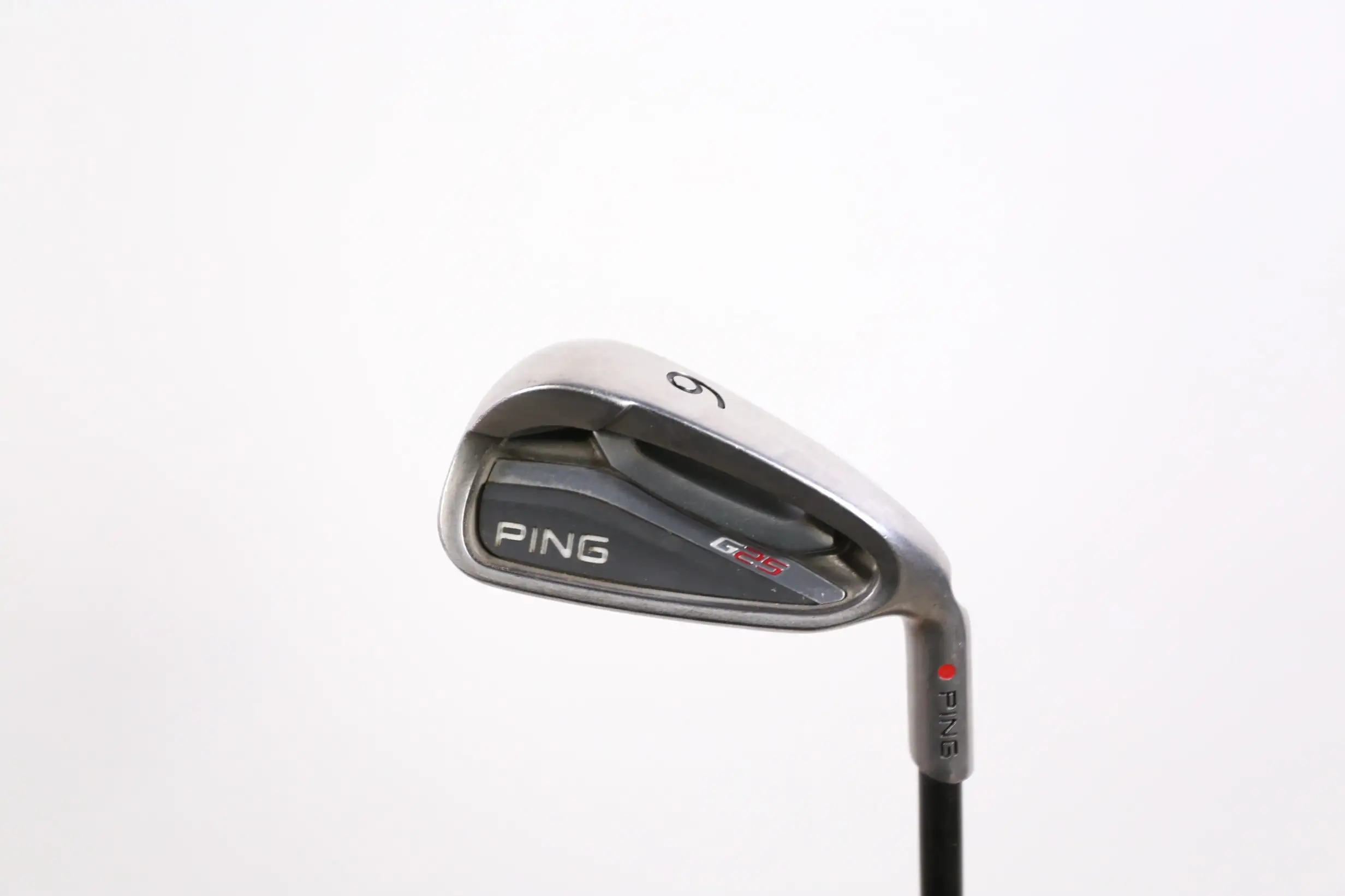 Ping G25 Red Dot Single 6 Iron 29* RH 38 In Ping TFC189 Graphite Regular Flex 3 Ping G25 Red Dot Single 6 Iron 29* RH 38 In Ping TFC189 Graphite Regular Flex