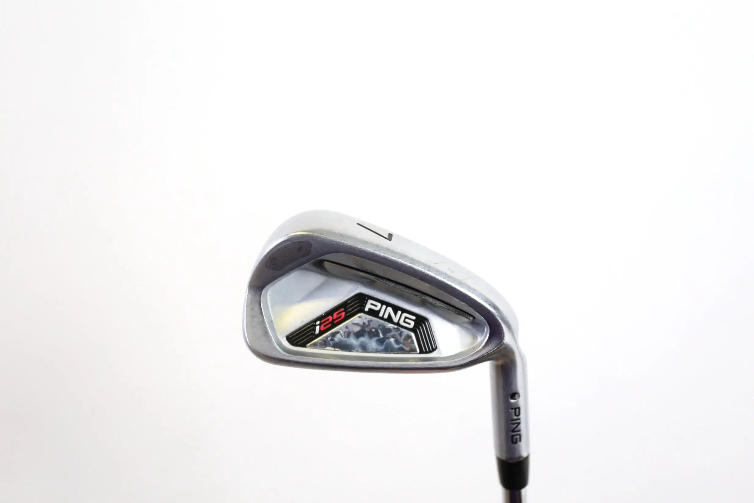 Ping I25 7 Iron 33* RH 37 In Black Dot Steel Shaft Stiff Flex 3 Ping I25 7 Iron 33* RH 37 In Black Dot Steel Shaft Stiff Flex