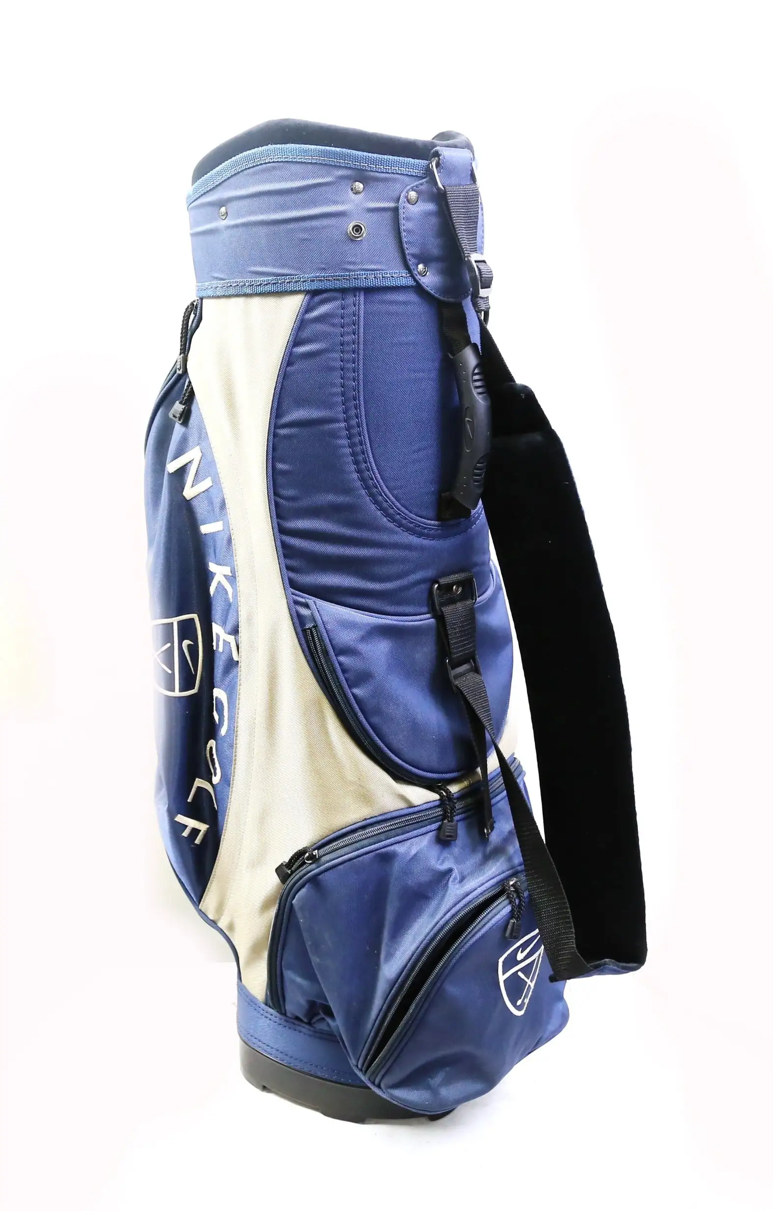 Nike Golf Blue/Grey 5 Dividers 5 Pockets Cart Bag 5 Nike Golf Blue/Grey 5 Dividers 5 Pockets Cart Bag - Image 3