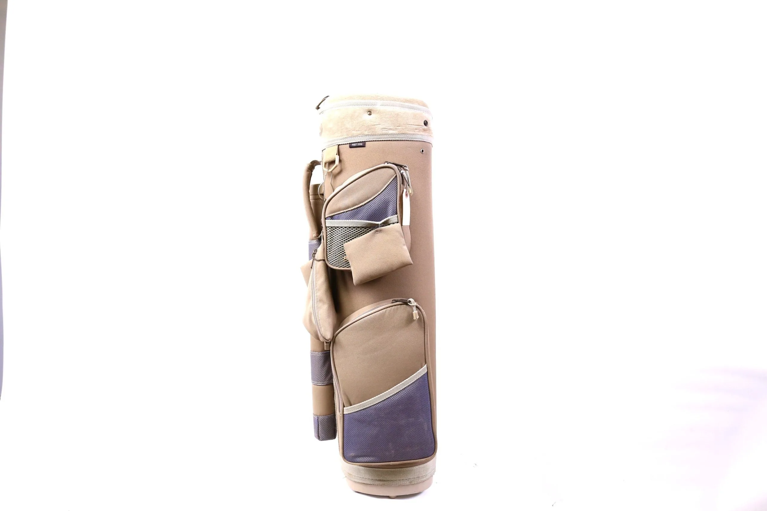 Datrek Mist 2001 Beige/Lavender Cart Bag 4-Divider 4-Pocket Shoulder Strap 6 Datrek Mist 2001 Beige/Lavender Cart Bag 4-Divider 4-Pocket Shoulder Strap - Image 4