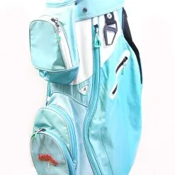 Sun Mountain Ladies Blue/White 14 Way 8 Pocket Cart Bag
