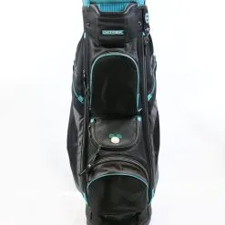 Datrek Black/Blue Cart Bag 14 Dividers 7 Pockets Shoulder Strap