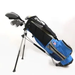 US Kids USKG WT-25 1W, 7, PW, Putter LEFTY Kids Club Set W/ Bag