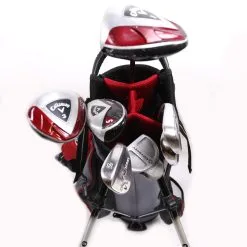 Callaway XJ 1W, 3W, 5H, 7, 9, SW, Putter RH Kids Set W/ Bag 60 In Height 18 Callaway XJ 1W, 3W, 5H, 7, 9, SW, Putter RH Kids Set W/ Bag 60 In Height -GOLF BAGS Sales 608f7ef2 cdfe 5eca a56d 7cb07cc2d49e