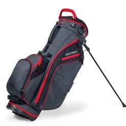 DaTrek Go Lite Hybrid Stand Bag -GOLF BAGS Sales 6537897 DG37801 Go Lite Hybrid CharcoalRed R Web 1