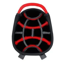 DaTrek Go Lite Hybrid Stand Bag -GOLF BAGS Sales 6537902 DG37806 Go Lite Hybrid White Red Charcoal TOP web 1