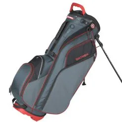 DaTrek Go Lite Hybrid Stand Bag -GOLF BAGS Sales 6537909 Datrek GoLiteHybrid StandBag CharcoalRed Right