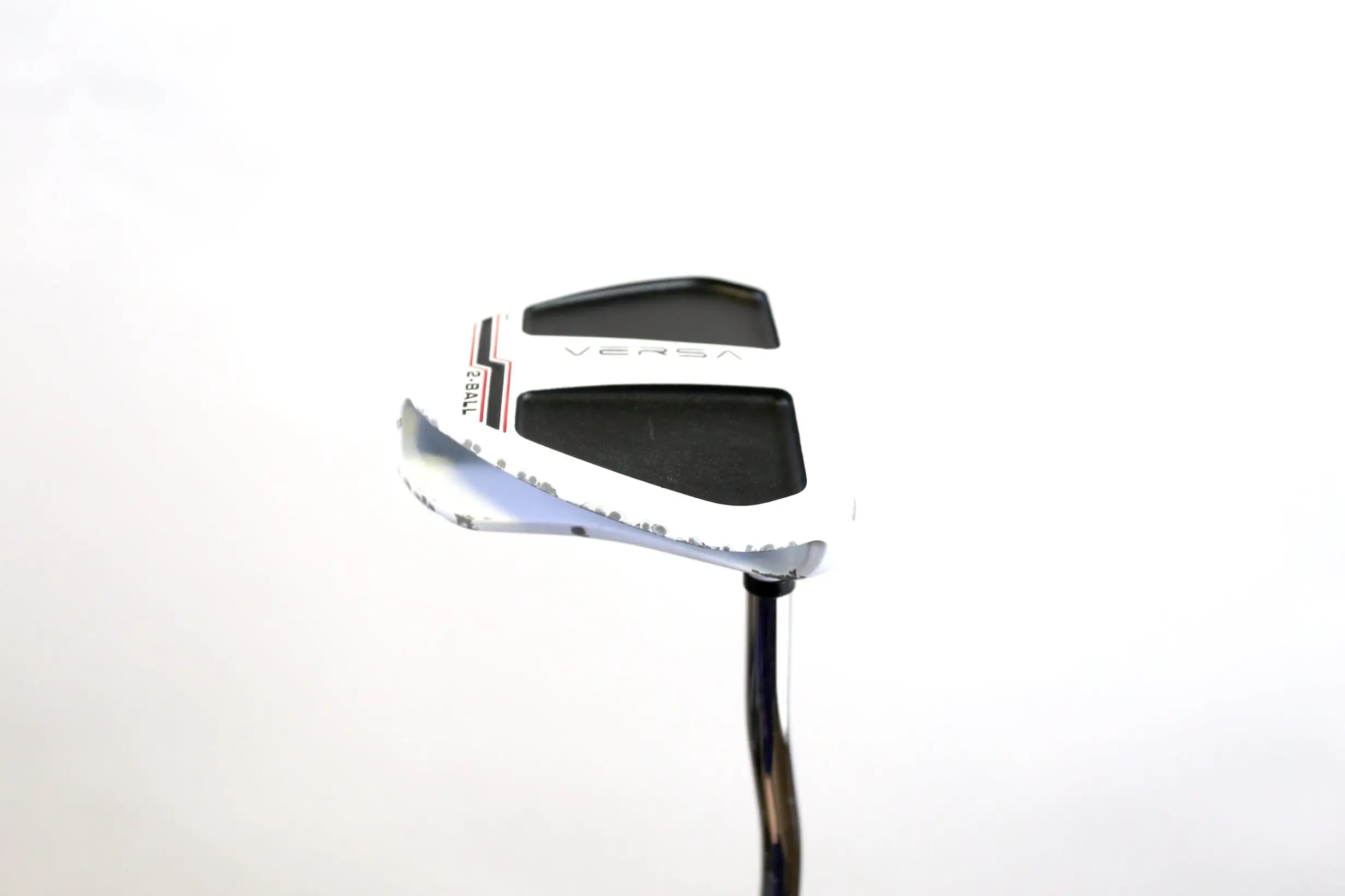 Odyssey Versa 2-Ball White Putter RH 35.25 In Versa Steel Shaft 4 Odyssey Versa 2-Ball White Putter RH 35.25 In Versa Steel Shaft - Image 2